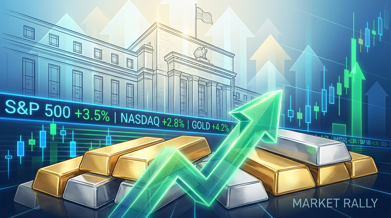 Giá kim loại quý tăng mạnh sau quyết định giảm lãi suất của FED