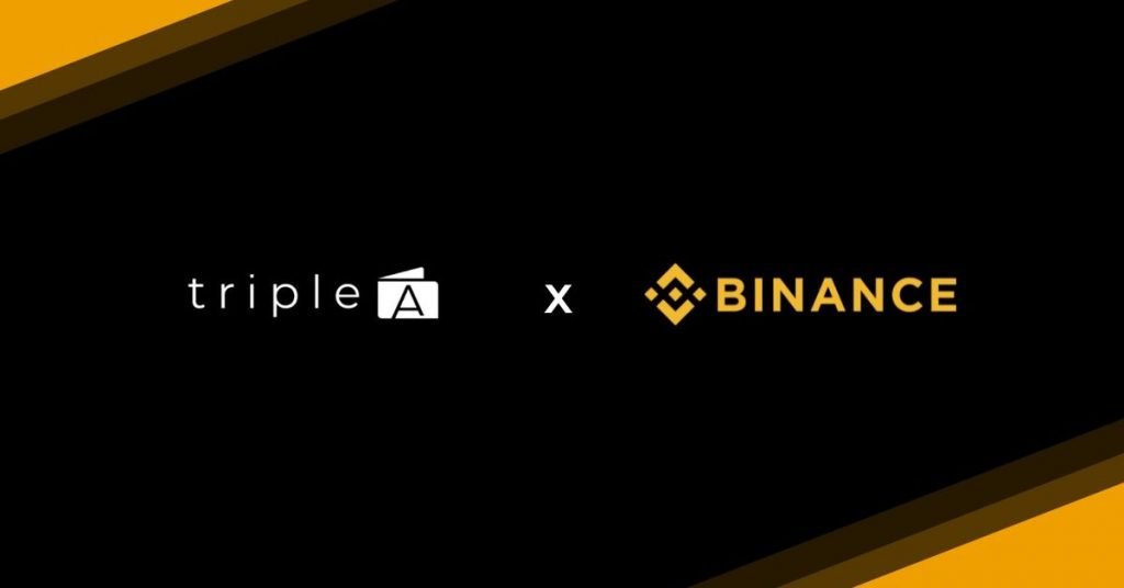Binance chọn TripleA là đối tác làm Cổng thanh toán tiền điện tử