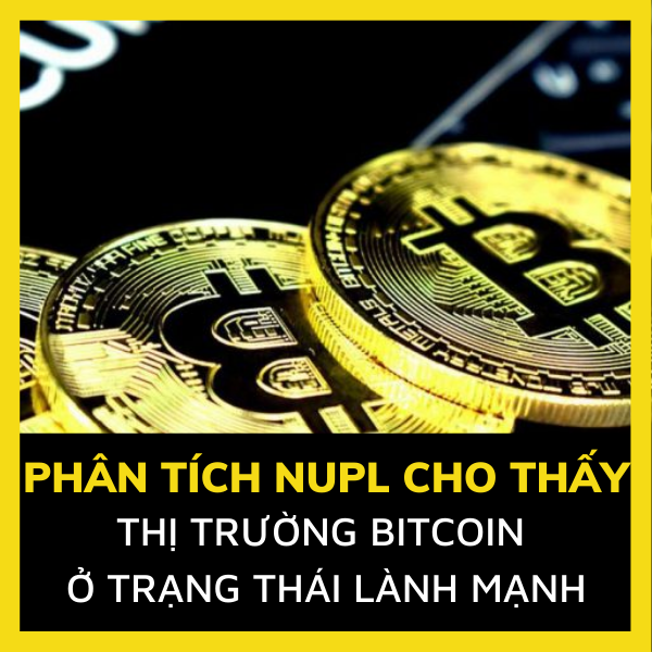 Phân tích NUPL cho thấy thị trường BTC đang trong điều kiện lành mạnh